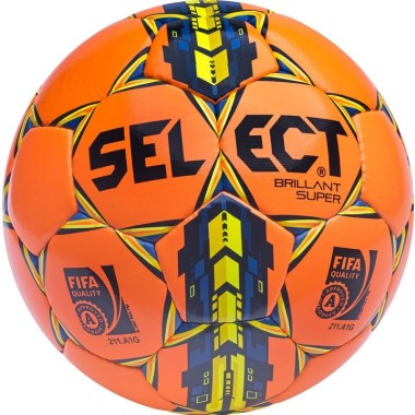 Мяч футбольный Select Brillant Super FIFA ORANGE
